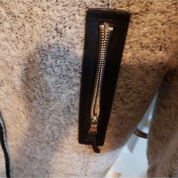 NEW Calvin Klein, rose tweed colored, wool blend, pea coat 2x - Picture 7 of 13